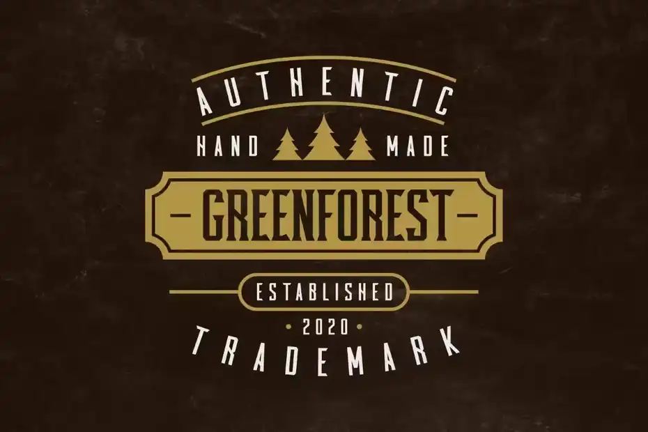 فونت انگلیسی کلاسیک Pineforest - Classic Condensed Font - 11