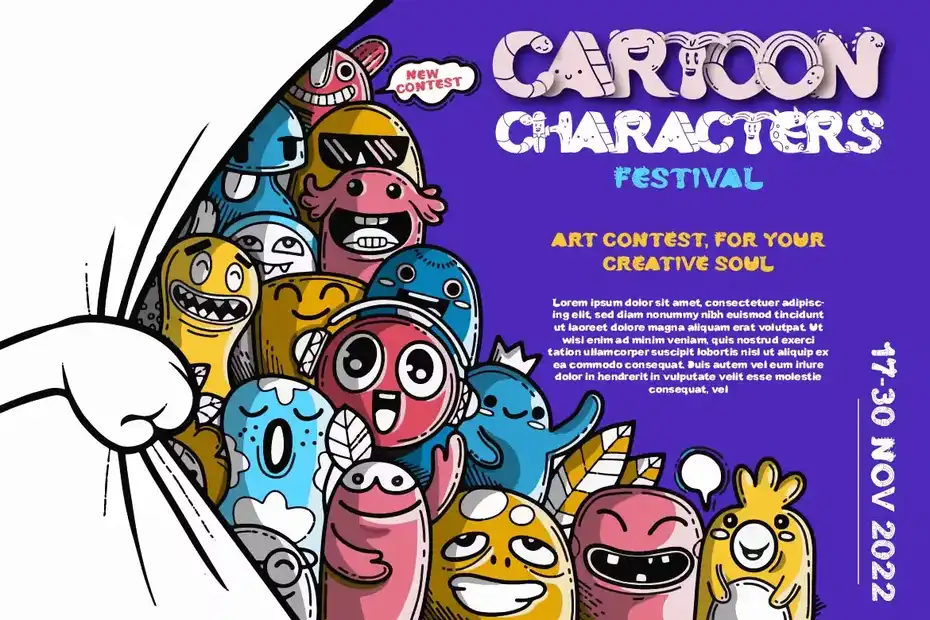 فونت انگلیسی طرح دار playtoon - 14