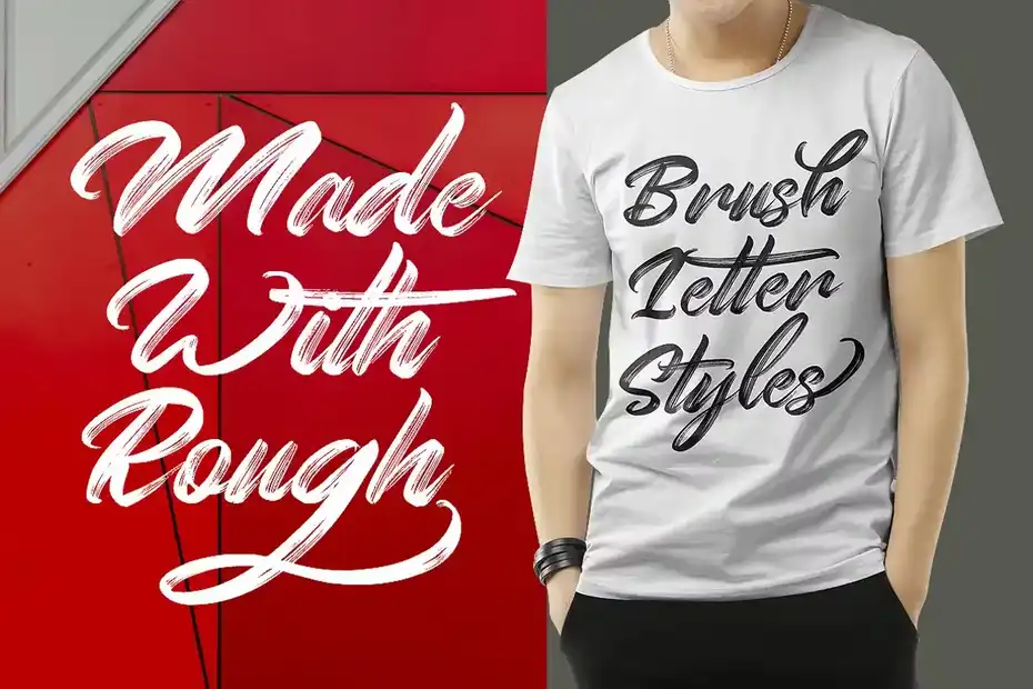 فونت انگلیسی دست نویس Rightside - Handwritten Font - 7