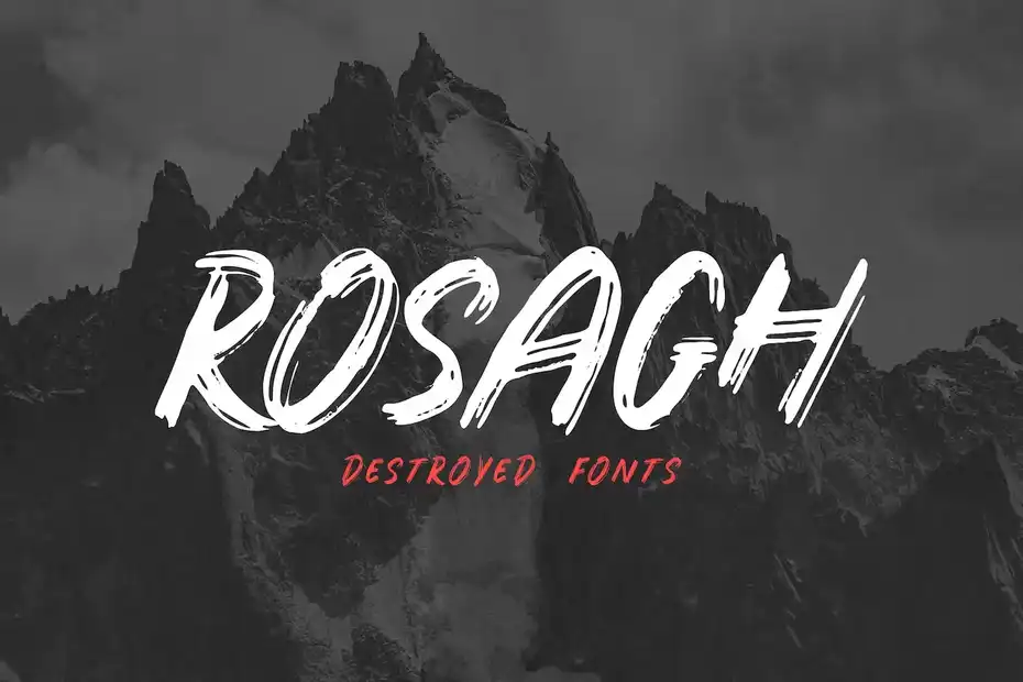 فونت انگلیسی دست نویس ROSAGH - 1