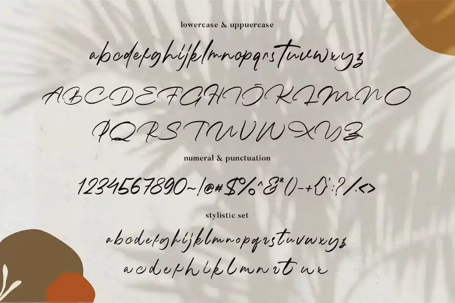 فونت انگلیسی به سبک امضا Rosemellind Signature - 3