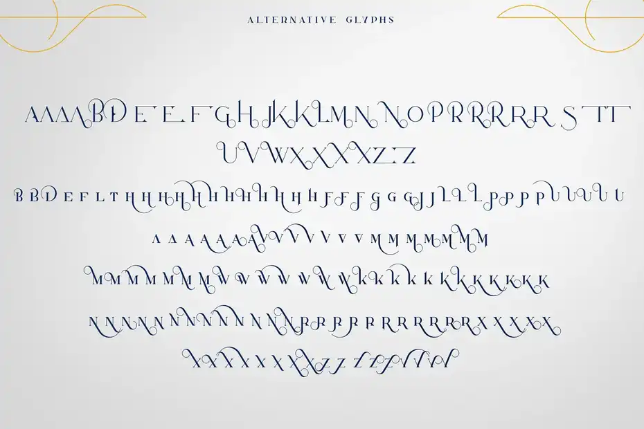 دانلود فونت وینتیج Lotus Eater - Vintage Font - 15 دانلود فونت وینتیج - 14