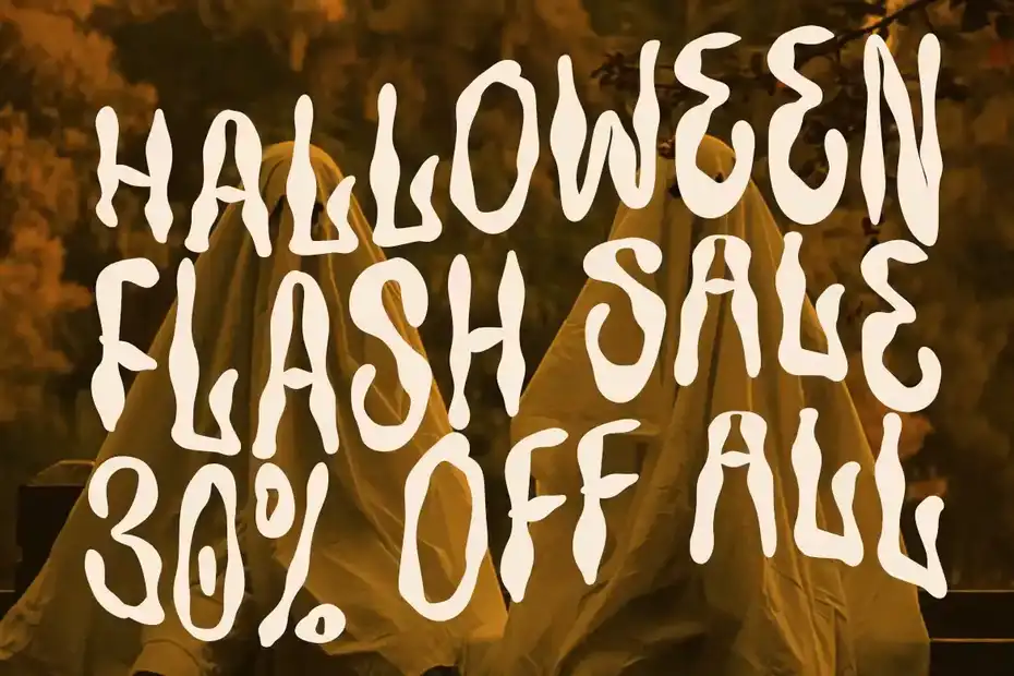 فونت انگلیسی ترسناک Scary Dolls | A Display Font - 1