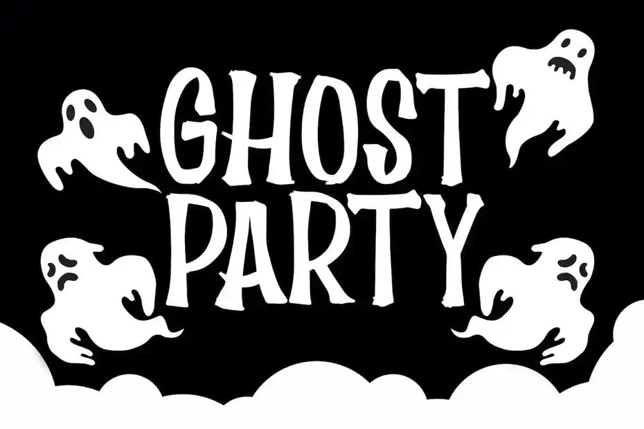 فونت انگلیسی ترسناک Scary House - Spooky Font - 9