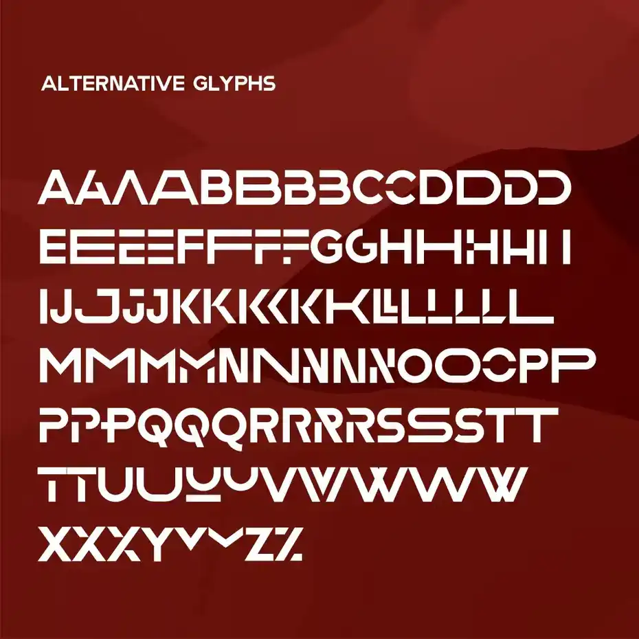 دانلود فونت انگلیسی لوگو Shifter Font - 4 فونت انگلیسی لوگو Shifter Font - 3