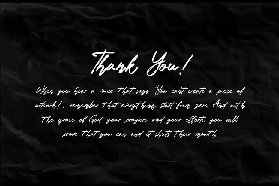 فونت انگلیسی به سبک امضا Signature Gon - Signature Display Font - 3