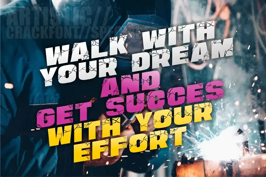 دانلود فونت انگلیسی گرافیکی SMASH WALL - 6 فونت انگلیسی گرافیکی SMASH WALL - 5