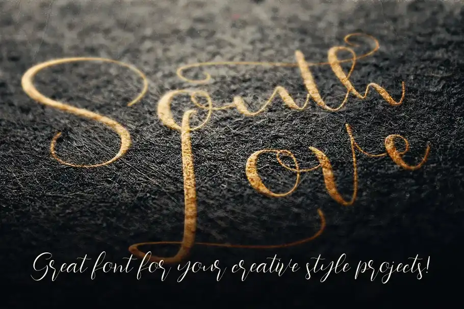 فونت انگلیسی دست نویس Southlove Script Font - 5