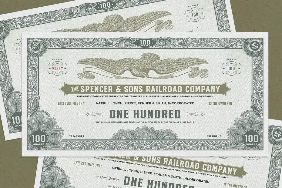 فونت انگلیسی کلاسیک National Currency Font Bundle - 7