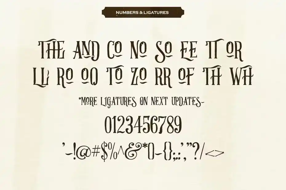 فونت انگلیسی کلاسیک Strongwill Typeface - 3