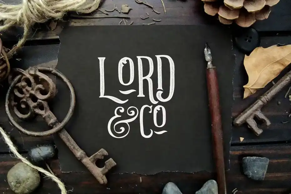 فونت انگلیسی کلاسیک Strongwill Typeface - 9