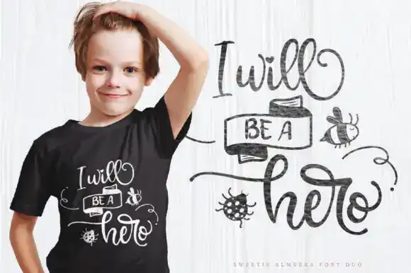 فونت انگلیسی Sweetie Almeera Font - 11
