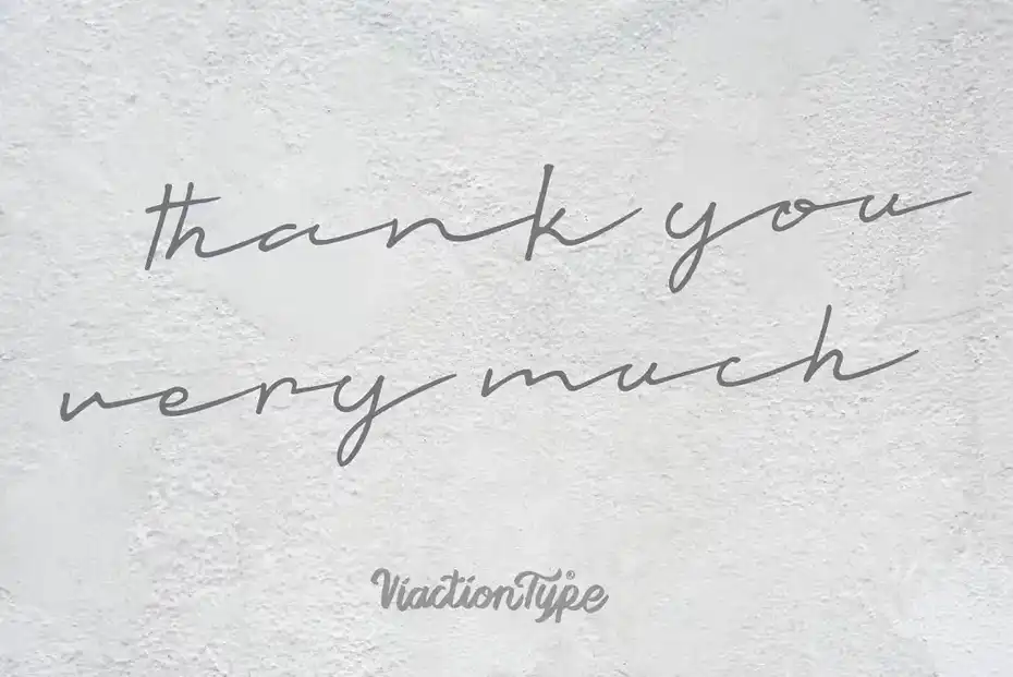 فونت انگلیسی به سبک امضا Talesian Signature - 19