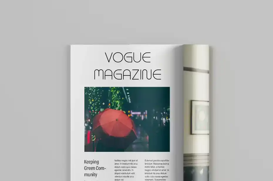 فونت انگلیسی مدرن Tangsel - Minimal font - 11