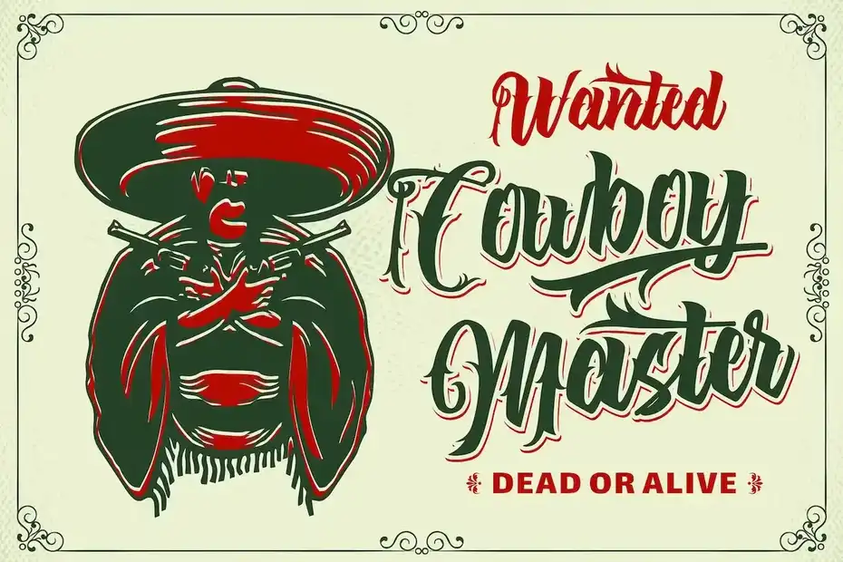 فونت انگلیسی تاتو The Lastring - Tattoo Script Font - 5