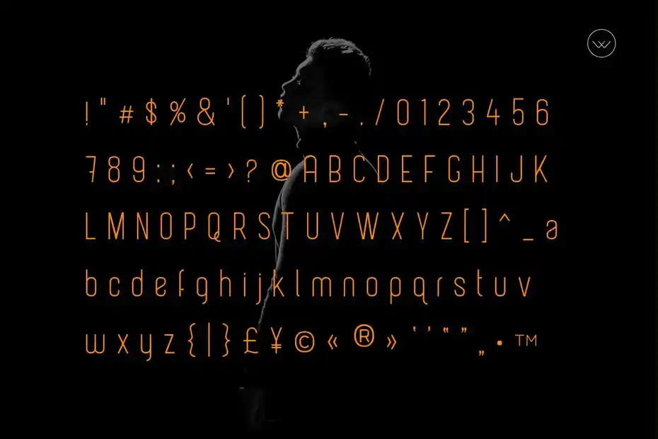 فونت انگلیسی مدرن Tugboat Display Typeface - 3