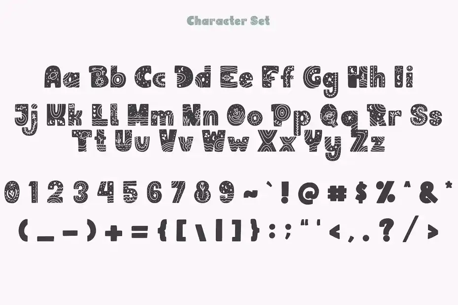 فونت انگلیسی طرح دار Unicosmo Decorative Sans Font Duo - 3