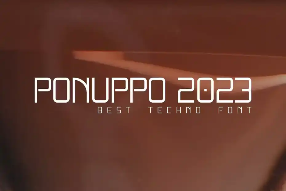 فونت انگلیسی مدرن Vaqoper Font - 1