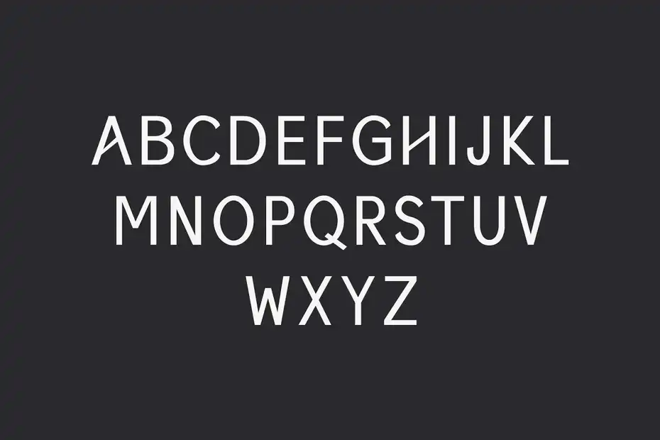 فونت انگلیسی مدرن Varina Sans Serif Font Family - 1