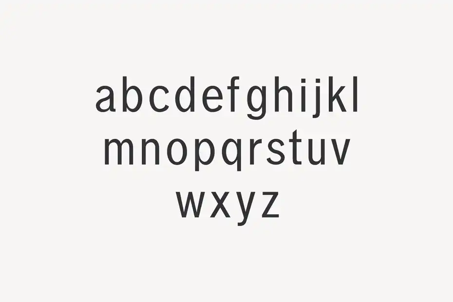فونت انگلیسی مدرن Varina Sans Serif Font Family - 3