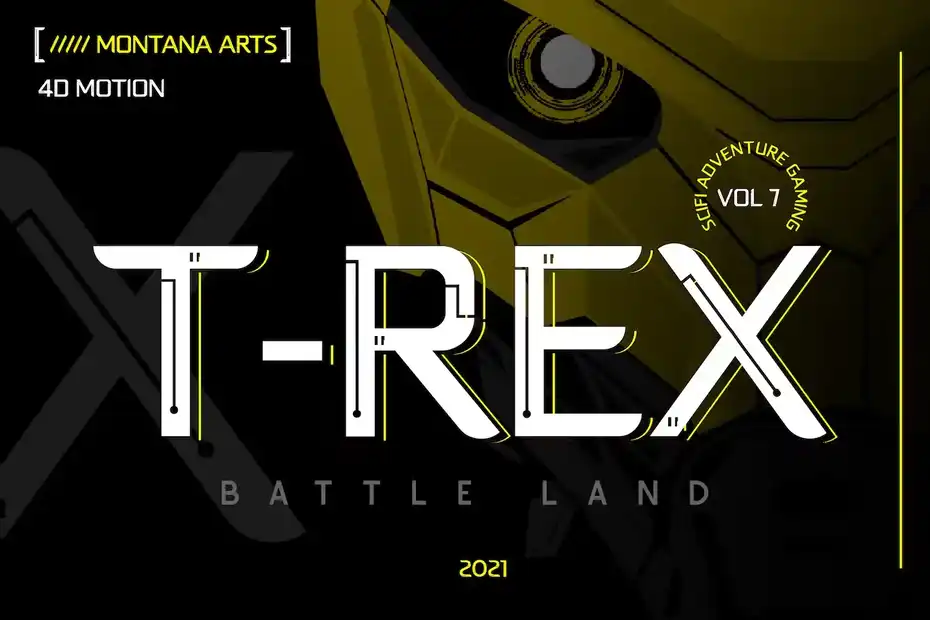 دانلود فونت بازی علمی تخیلی Voltrix - Electric Scifi Game Font - 11 دانلود فونت بازی علمی تخیلی - 10