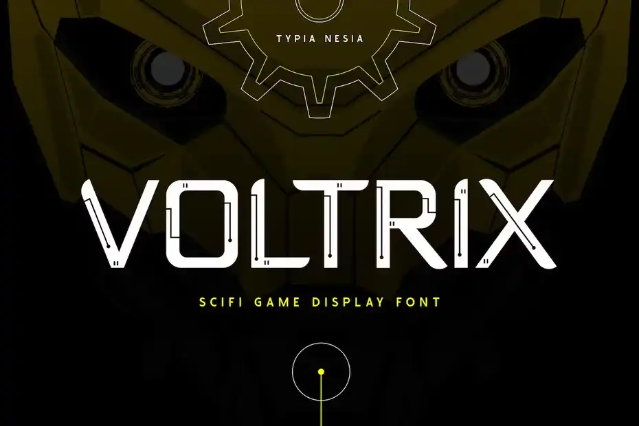 دانلود فونت بازی علمی تخیلی Voltrix - Electric Scifi Game Font - 15 دانلود فونت بازی علمی تخیلی - 14