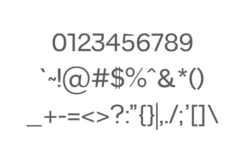 فونت انگلیسی مدرن Walcot Modern Sans Serif Font - 3