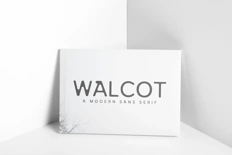 فونت انگلیسی مدرن Walcot Modern Sans Serif Font - 11