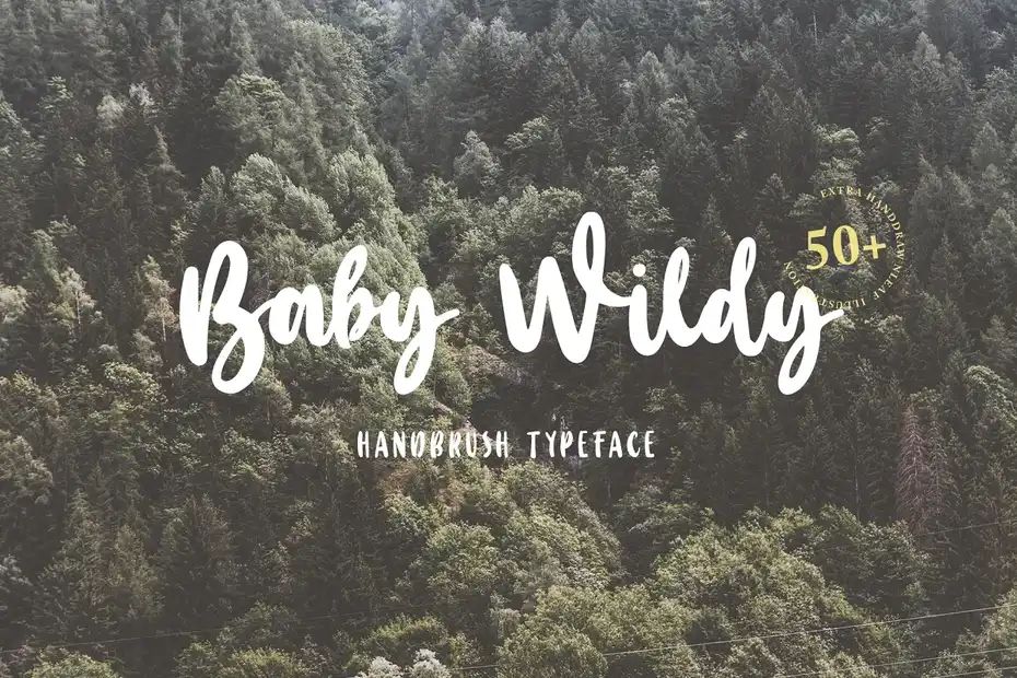 دانلود فونت انگلیسی دست نویس Wildy Wild Font Bundle - 8 فونت انگلیسی دست نویس Wildy Wild Font Bundle - 7