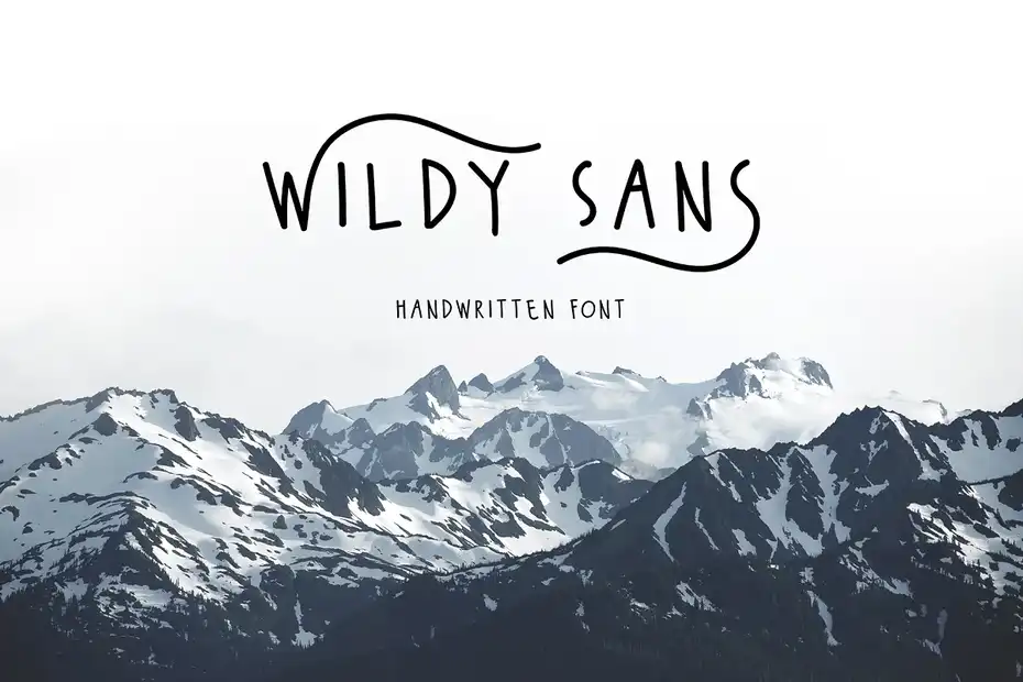 دانلود فونت انگلیسی دست نویس Wildy Wild Font Bundle - 12 فونت انگلیسی دست نویس Wildy Wild Font Bundle - 11