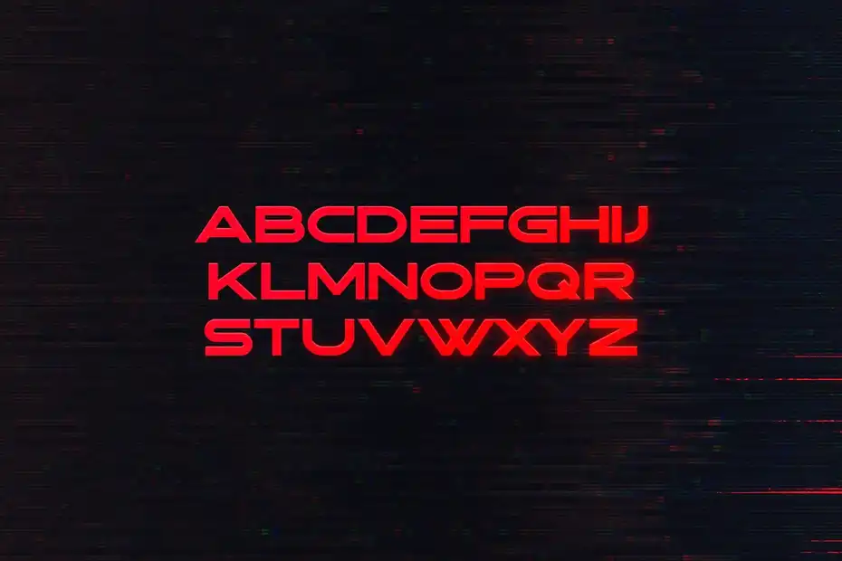 فونت انگلیسی مدرن Wraith Typeface - 1