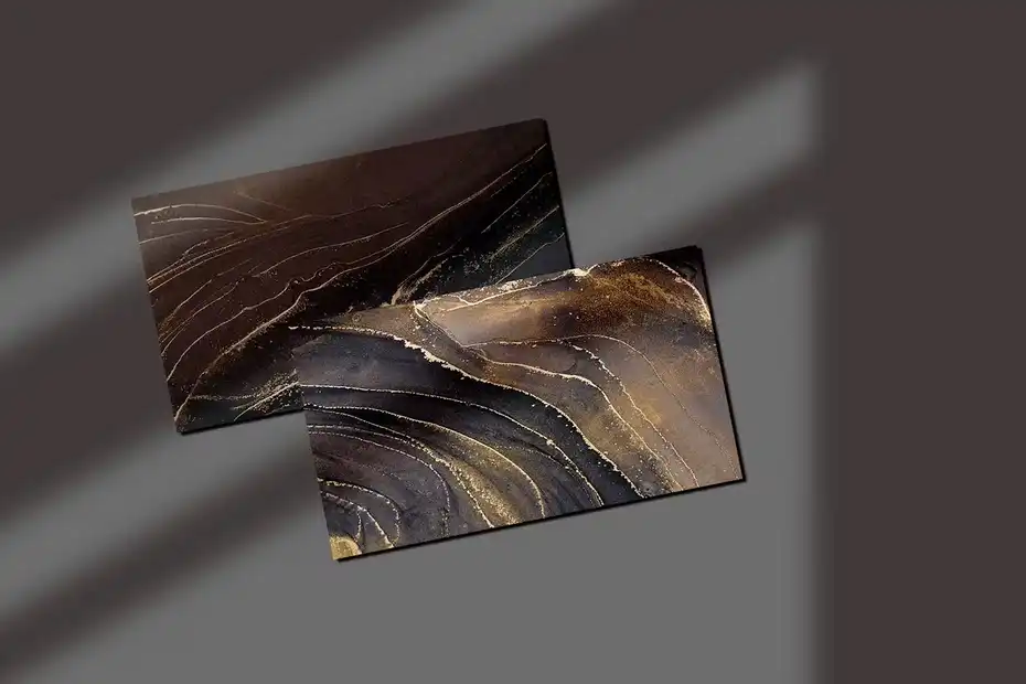 تکسچر انتزاعی جوهر سیاه - 7