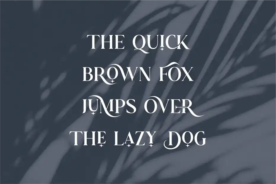 فونت انگلیسی کلاسیک Astrid Elegant Ligature Typeface - 11