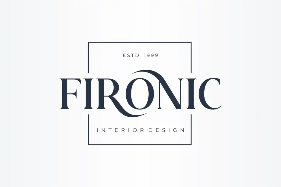 فونت انگلیسی کلاسیک Astrid Elegant Ligature Typeface - 13
