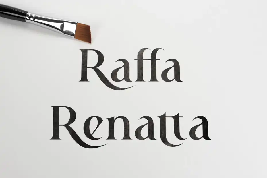 فونت انگلیسی کلاسیک Astrid Elegant Ligature Typeface - 15