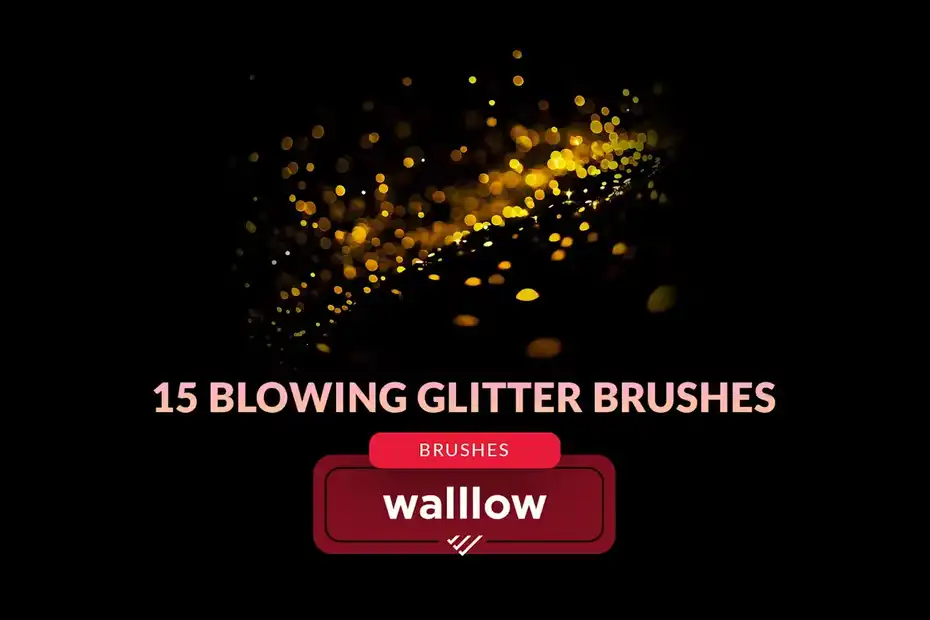 دانلود 15 براش نور بوکه درخشان فتوشاپ Blowing glitter gold dust bokeh photoshop brushes - 2 دانلود 15 براش نور بوکه درخشان فتوشاپ - 1