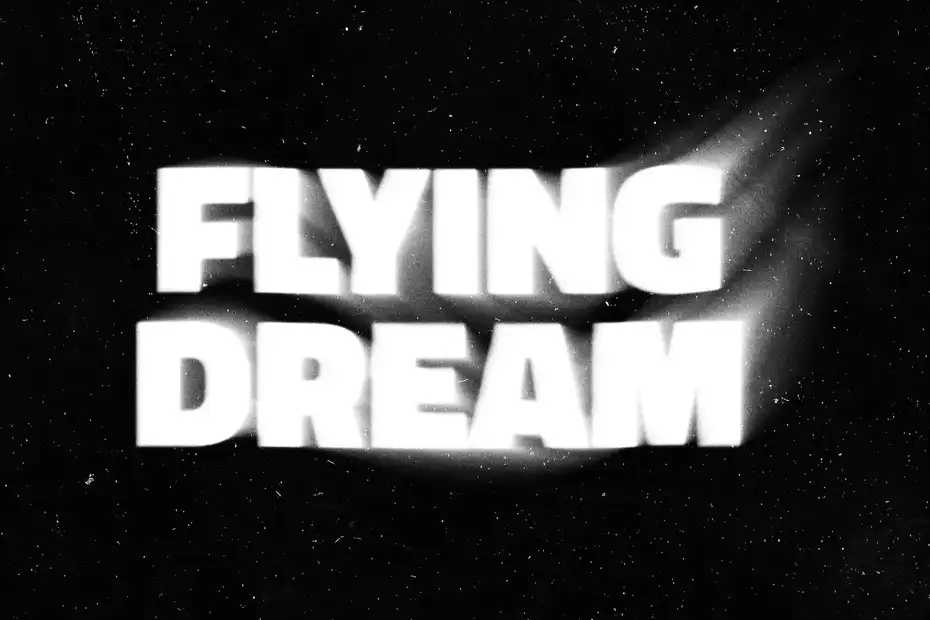 افکت متن تار Blurry Flowing Text Effect - 1