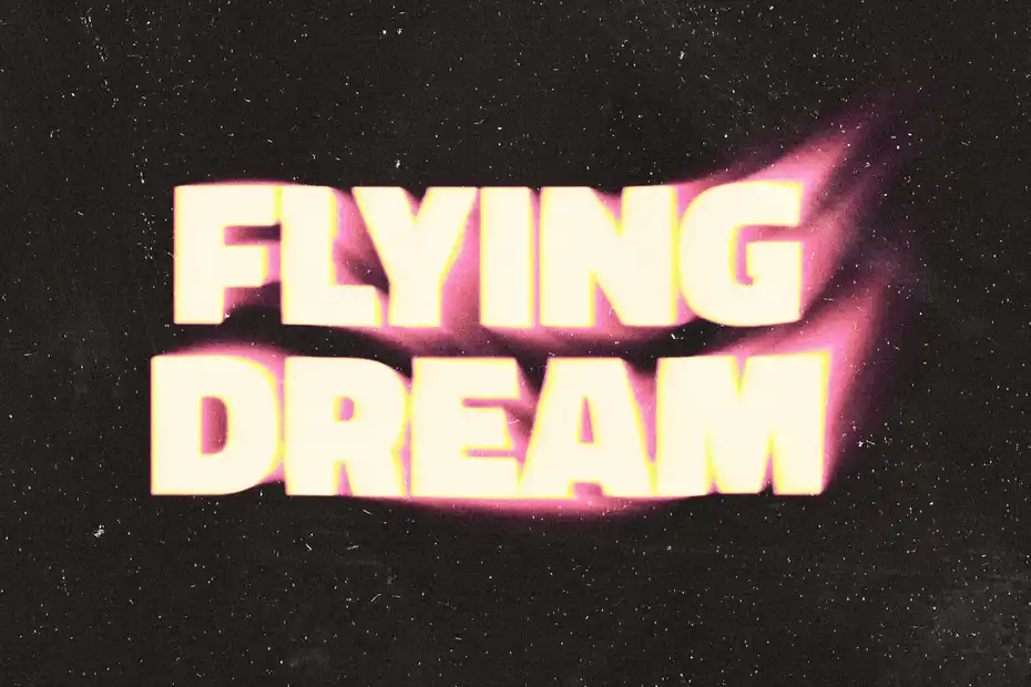 افکت متن تار Blurry Flowing Text Effect - 5