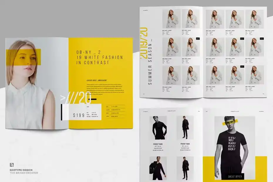 طرح لایه باز کاتالوگ Catalog - 3