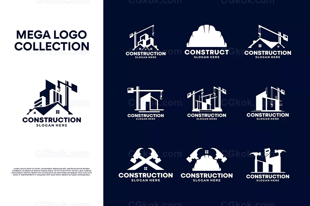 لوگو شرکت ساختمانی - 3