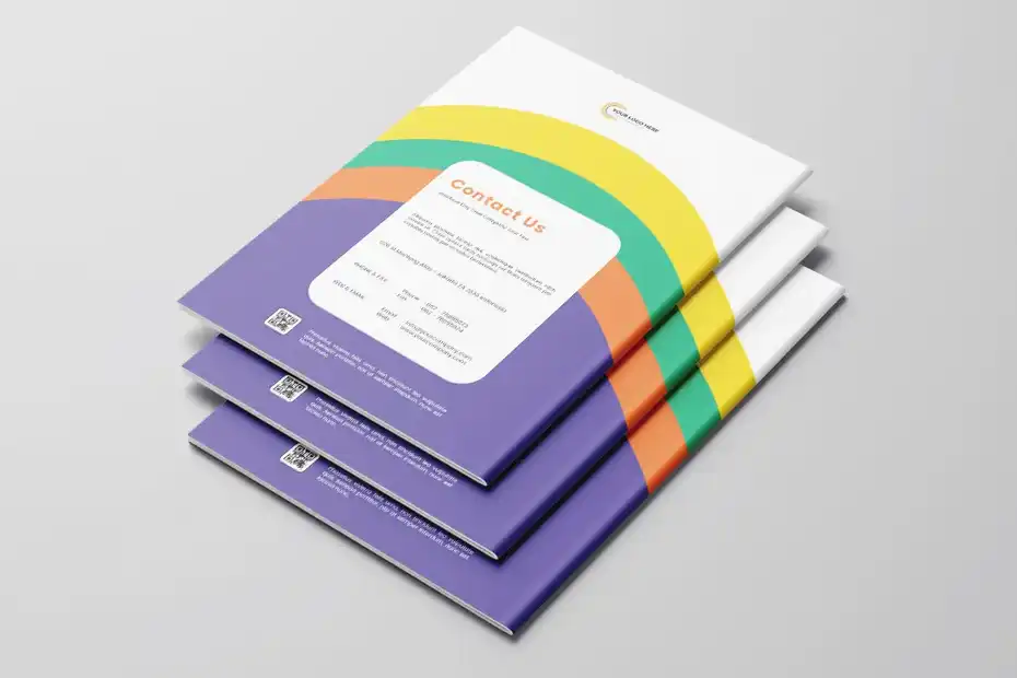 قالب ایندیزاین بروشور مراقبت روزانه Day Care Brochure Vol.6 - 17