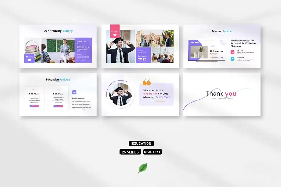 دانلود قالب پاورپوینت درسی Education Presentation Template - 2 قالب پاورپوینت درسی Education Presentation Template - 1