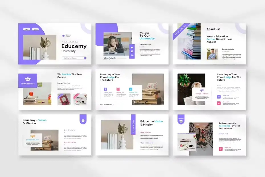دانلود قالب پاورپوینت درسی Education Presentation Template - 4 قالب پاورپوینت درسی Education Presentation Template - 3