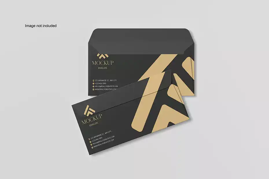 موکاپ پاکت نامه Envelope dl mockup - 1