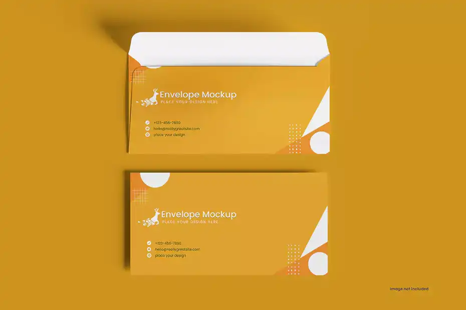 موکاپ پاکت نامه Envelope mockup - 1