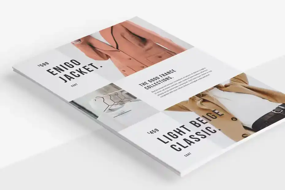 طرح لایه باز کاتالوگ فشن Fashion Flyer - 3
