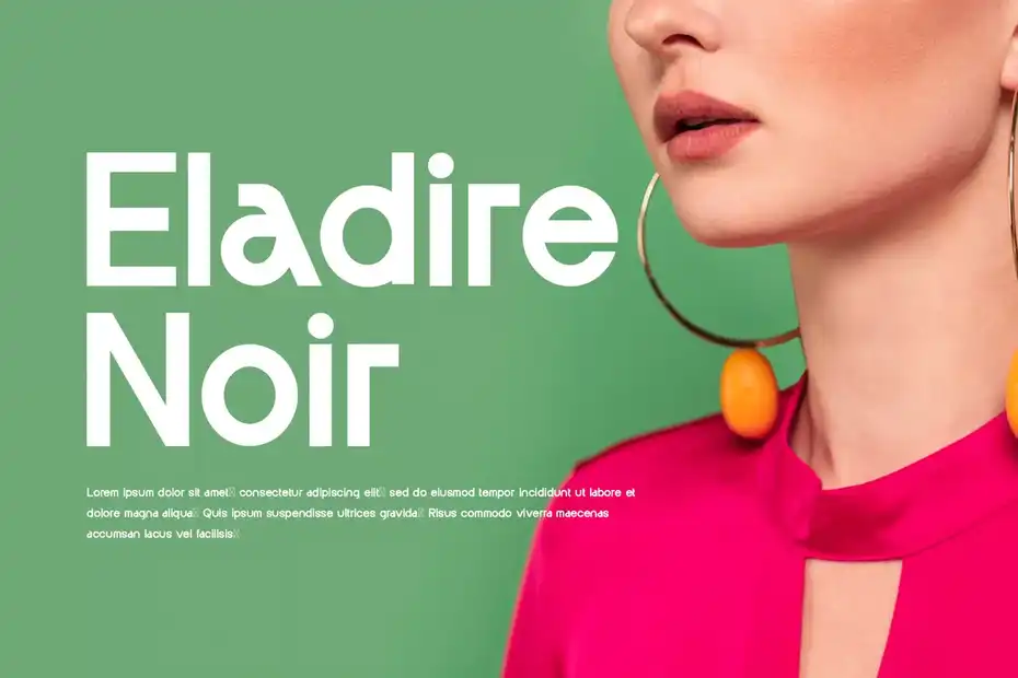 فونت انگلیسی مدرن Gendy Modern Sans Font - 21