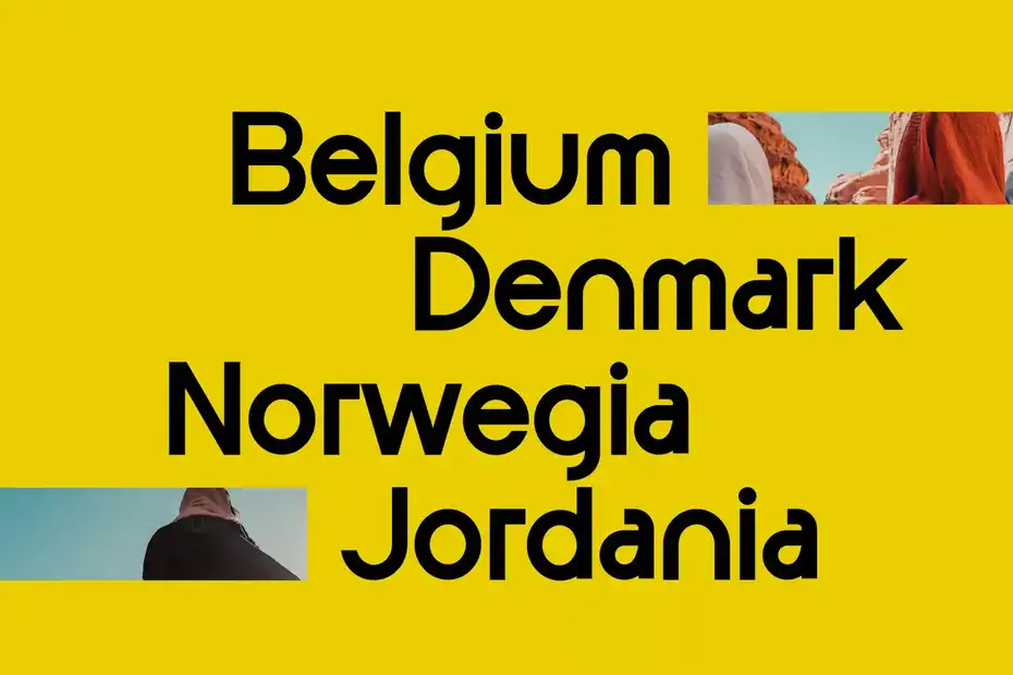 فونت انگلیسی مدرن Gendy Modern Sans Font - 13