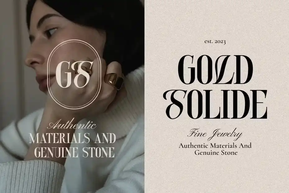 فونت انگلیسی کلاسیک Gomied Aesthetic - Serif Display Font - 3