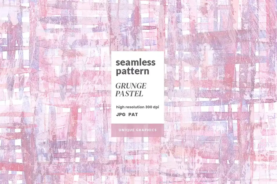 پترن گرانج Grunge Pastel Pattern - 1